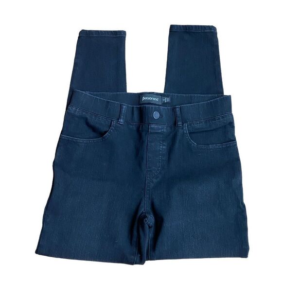 Betabrand Jeans Black Denim Size Small Petite - Picture 4 of 6